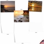 The Best Card Company - 20 Landscape Nature Note Cards Blank (4 x 5.12 Inch) (10 Designs, 2 Each) - Moonshine AM7169OCB-B2x10 - Image 4